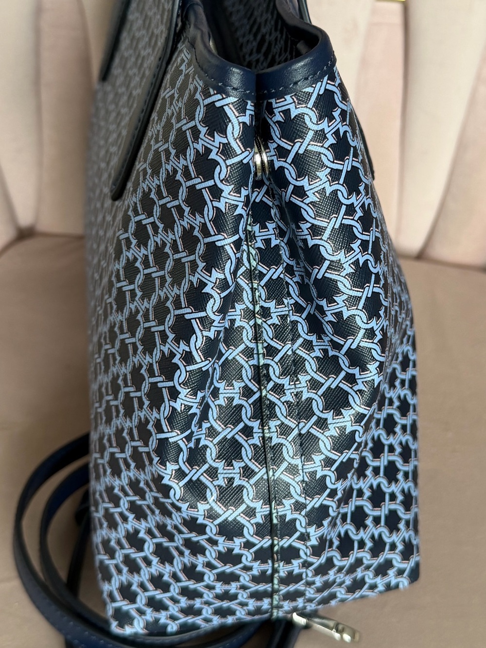 Kate Spade ♠️ New York Link Mini Tote Crossbody in Blue Multi - Picture 6 of 16